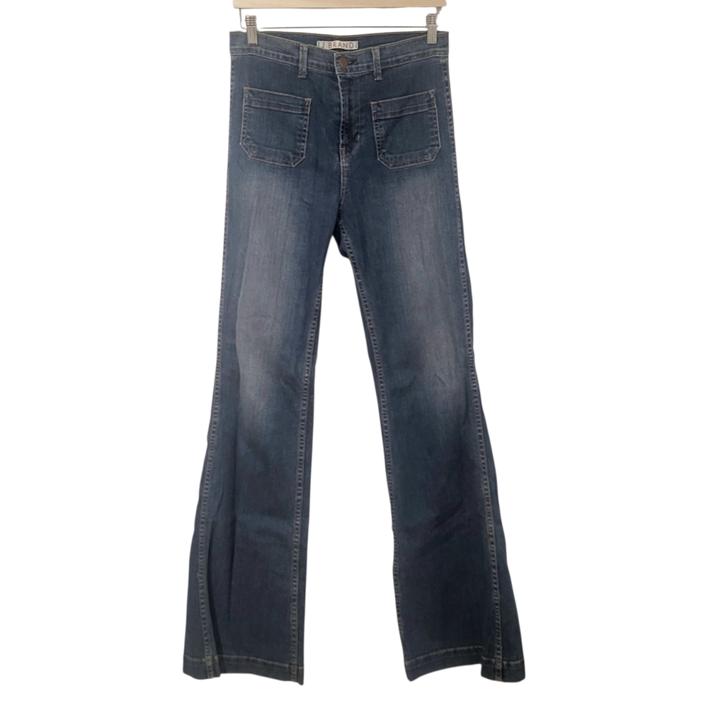 J BRAND Bette Wonderama High Rise Flare Jeans 70s Inspired